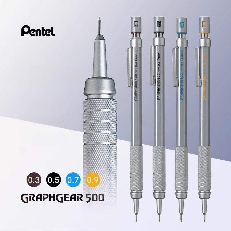 Pentel Pen Graphgear - 1pc pentel graphgear 500 desenho lápis