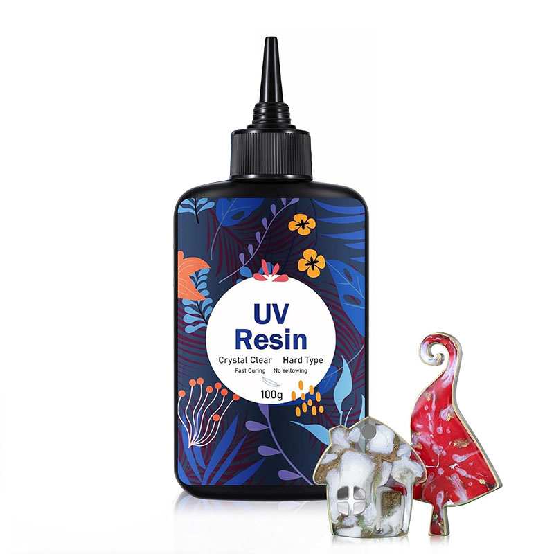 Uv Resin Clear Hard - 1 peça de conjunto de resina