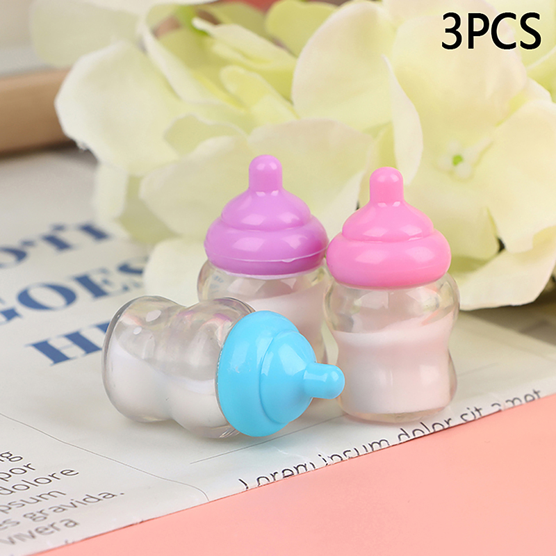 Dollhouse Baby Bottle Acessóri - Resin Art Bottle avaliação e preço