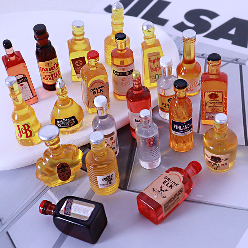 Miniatura Dollhouse Garrafa de - Resin Art Bottle avaliação e preço