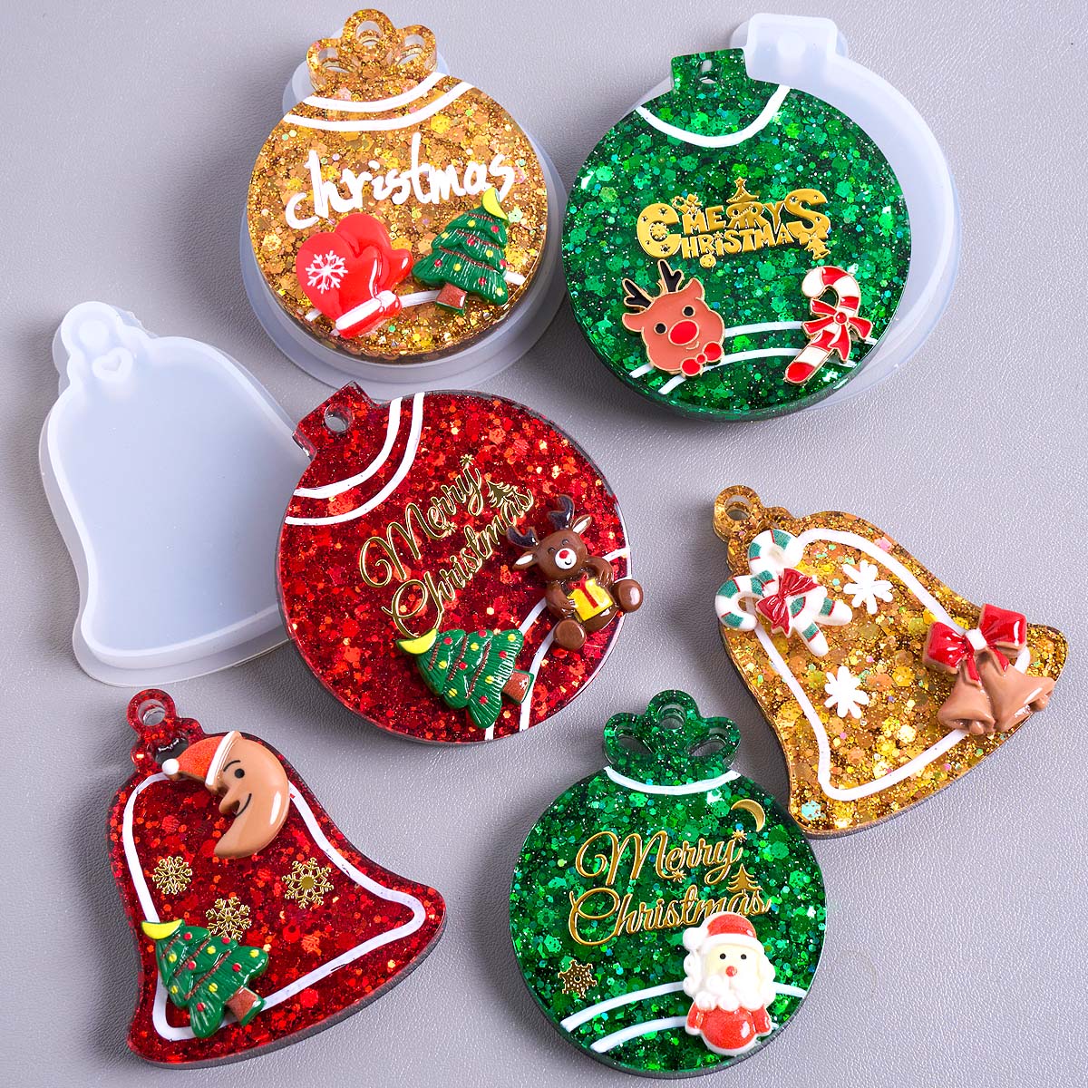 Etiqueta de natal pingente mol - Resin Art Mould avaliação e preço