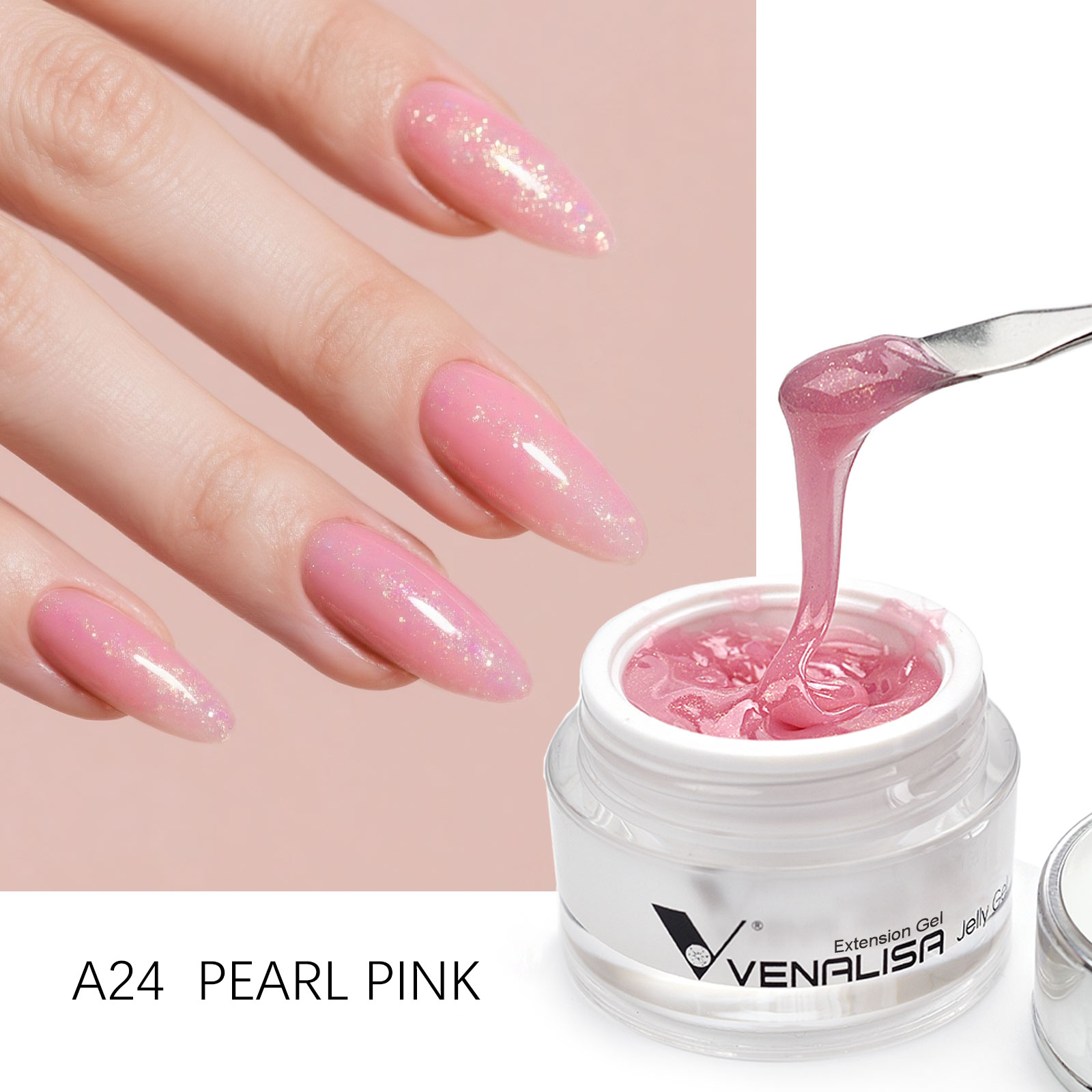 50ml vandalisa geléia rosa gel - Resin Art Training avaliação e preço