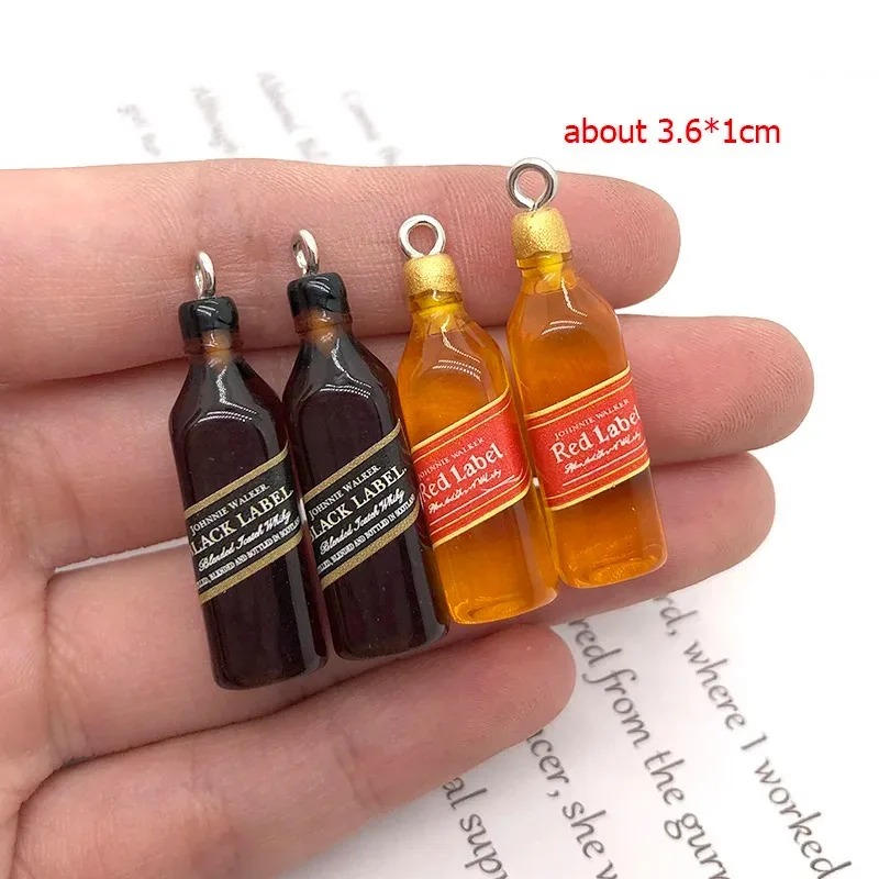 10 Peças de Mini Pingentes de  - Resin Art Bottle avaliação e preço